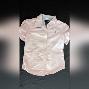 Girls short sleeve Oxford